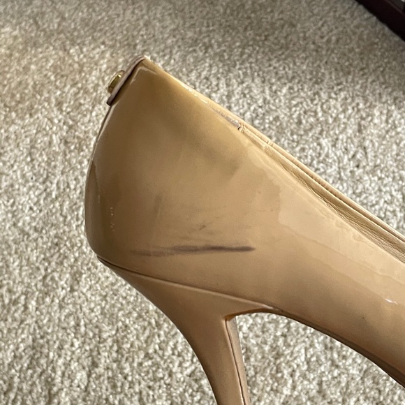 Blush Pink patent leather heels MK - Picture 5 of 7